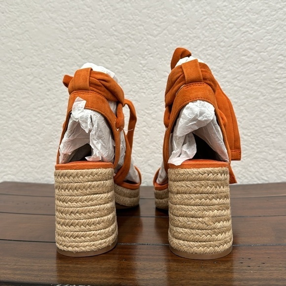 Vince Camuto Roreka Lace Up Espadrille Size 8.5 - Picture 6 of 8